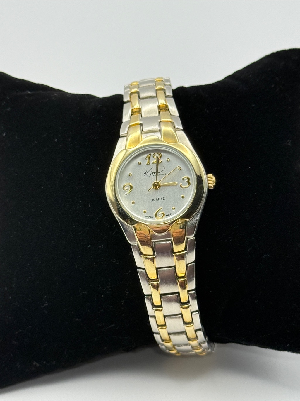 Kim Rogers  Twotone Gold  Silver Link Bracelet  Chunky Metal Statement Chain
